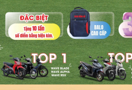 Trao quà xinh đón tân binh